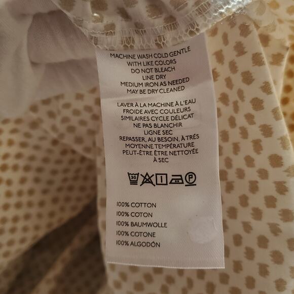 Anthropologie The Somerset Maxi Dress Puff-Sleeve Edition Tan Brown Size Large - Picture 11 of 12